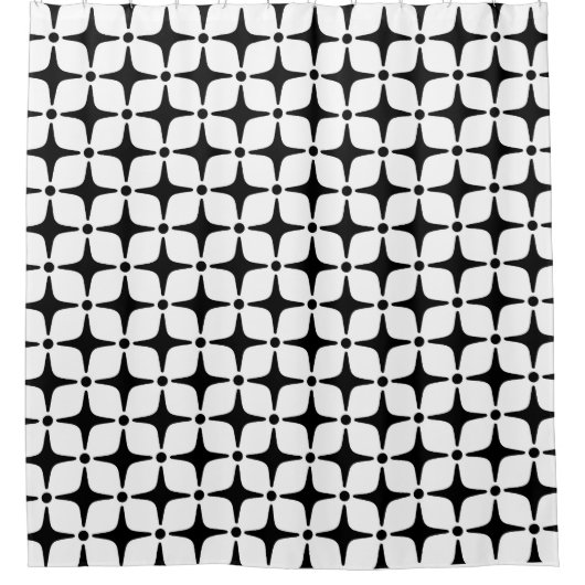 Sternexplosion Duschvorhang (Vorderseite)