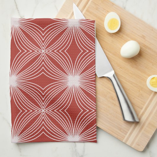 Sternexplosion Fest Geschirrtuch (Viertel Falte)