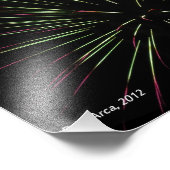 Sternexplosion Fireworks Foto (Ecke)