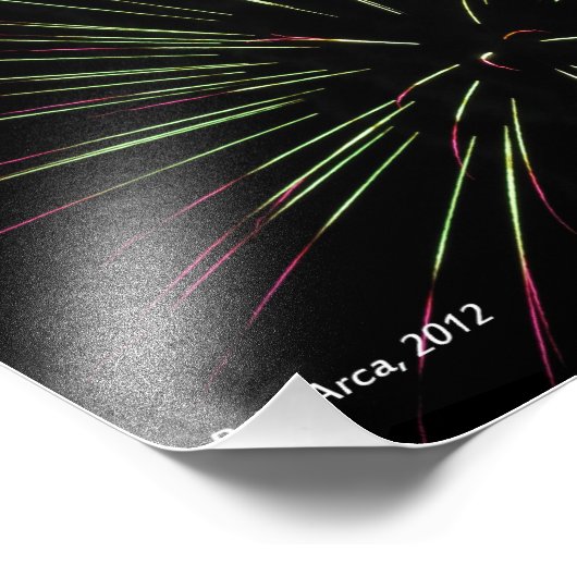 Sternexplosion Fireworks Foto (Ecke)