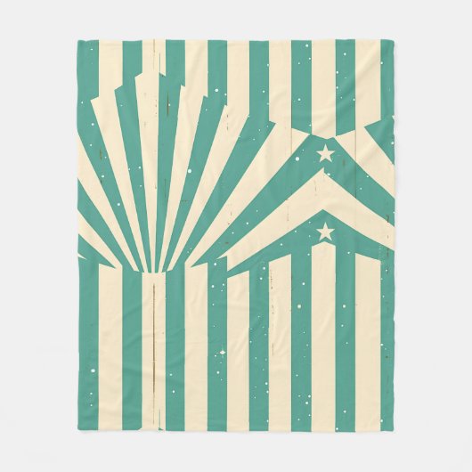 Sternexplosion Fleecedecke (Vorderseite)