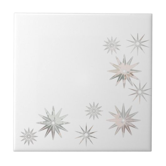 Sternexplosion Fliese (Vorderseite)