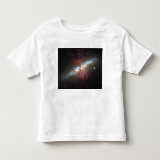 Sternexplosion Galaxie, Messier 82 Kleinkind T-shirt (Vorderseite)