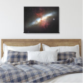 Sternexplosion Galaxie, Messier 82 Leinwanddruck (Insitu (Schlafzimmer))