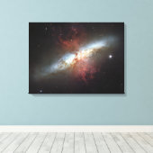 Sternexplosion Galaxie, Messier 82 Leinwanddruck (Insitu (Holzboden))