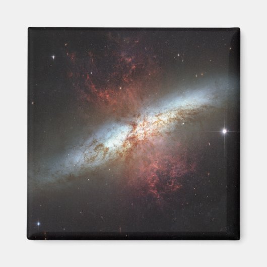 Sternexplosion Galaxie, Messier 82 Magnet (Vorne)