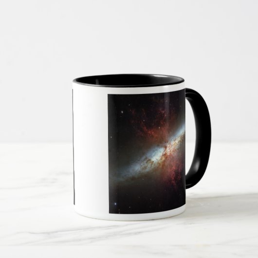 Sternexplosion Galaxie, Messier 82 Tasse (VorderseiteRechts)