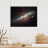 Sternexplosion Galaxy M82 24x18 (33x25) Poster (Küche)