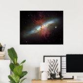 Sternexplosion Galaxy M82 Poster (Heimbüro)