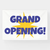 Sternexplosion Grand Opening Banner (Horizontal)