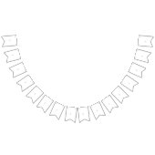 Sternexplosion | HandGezeichnet neutrales Design Wimpelkette (Alle)