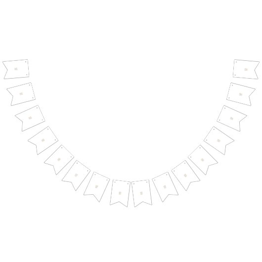 Sternexplosion | HandGezeichnet neutrales Design Wimpelkette (Alle)