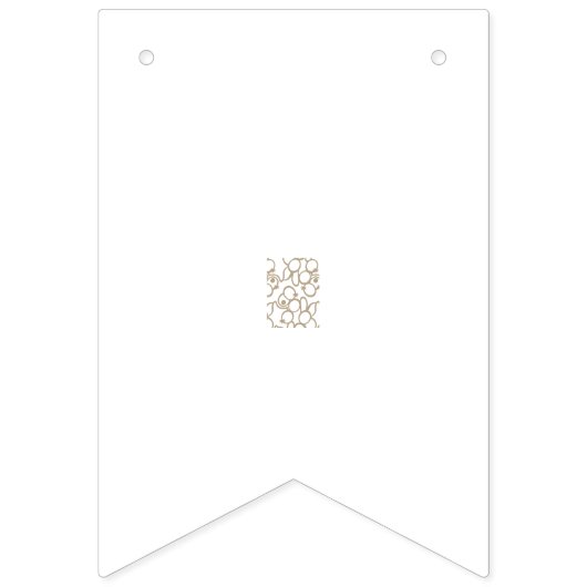 Sternexplosion | HandGezeichnet neutrales Design Wimpelkette (Zweite Fahne)