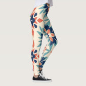 Sternexplosion Ikat Pattern Leggings (Rechts)