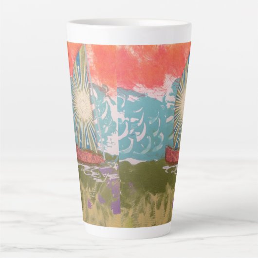 Sternexplosion Milchtasse (Vorderseite)