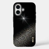Sternexplosion mit Glitterweg Case-Mate iPhone Hülle (Rückseite)