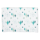 Sternexplosion Mitte Jahrhundert Modernes Muster A Kissenbezug (Vorderseite-Links)