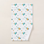 Sternexplosion Mitte Jahrhundert Modernes Muster Badhandtuch Set (Handtuch)