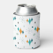 Sternexplosion Mitte Jahrhundert Modernes Muster Dosenkühler (Kanne Vorderseite)