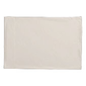 Sternexplosion Muster Gold & Linen Weiß Kissenbezug (Rückseite-Links)