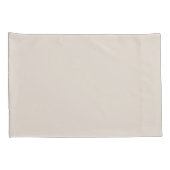 Sternexplosion Muster Gold & Linen Weiß Kissenbezug (Rückseite-Rechts)