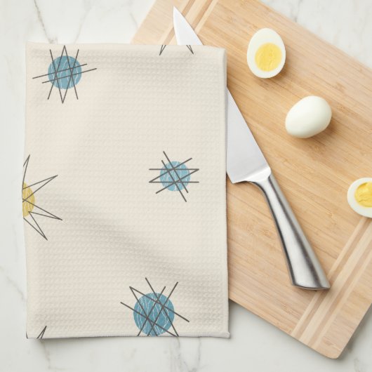 Sternexplosion-Planeten des Atomzeitalters Geschirrtuch (Viertel Falte)