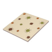 Sternexplosion Planeten des Atomzeitalters Tan Bro Fliese (Seite)