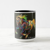 Sternexplosion Pony Tasse (Zentrum)