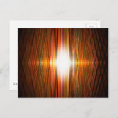 Sternexplosion Postkarte (Vorne/Hinten)