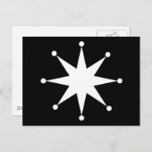 Sternexplosion Postkarte (Vorne/Hinten)