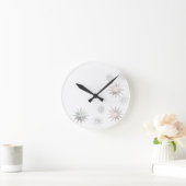Sternexplosion Runde Wanduhr (Zuhause)