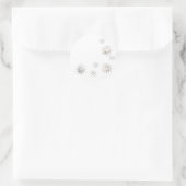 Sternexplosion Runder Aufkleber (Tasche)