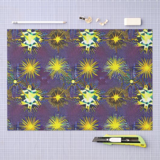 Sternexplosion Seidenpapier (Handwerk)