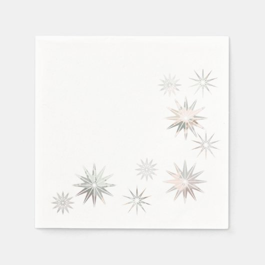 Sternexplosion Serviette (Vorderseite)