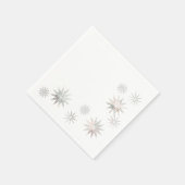 Sternexplosion Serviette (Ecke)