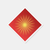 Sternexplosion Serviette (Ecke)