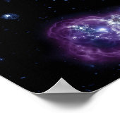 Sternexplosion Stellar Fireworks Finale Weltraum Poster (Ecke)