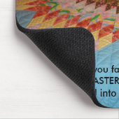 Sternexplosion-Steppdecke, wenn "das LEBEN" Sie Mousepad (Ecke)