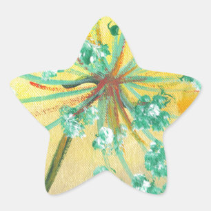 Sternexplosion Stern-Aufkleber