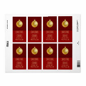 Sternexplosion Streifen Ornamente Backetiketten, r (Vorne)