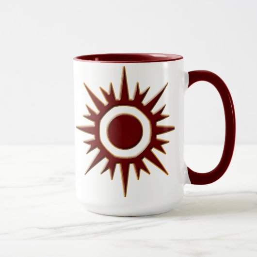 Sternexplosion Tasse (Rechts)