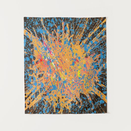 STERNEXPLOSION WANDTEPPICH (Vorderseite)