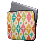 Sternexplosionen aus dem Mittelalter auf farbenfro Laptopschutzhülle (Vorderseite Links)