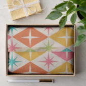 Sternexplosionen aus dem Mittelalter auf farbenfro Seidenpapier (Geschenk)