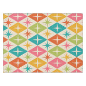 Sternexplosionen aus dem Mittelalter auf farbenfro Tischdecke (Vorderseite (Horizontal))