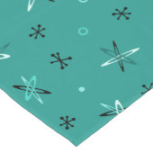 Sternexplosionen des Atomzeitalters Aquamarin Kurzer Tischläufer (Ecke)