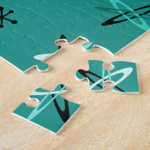 Sternexplosionen des Atomzeitalters Aquamarin Puzzle (Seite)