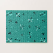 Sternexplosionen des Atomzeitalters Aquamarin Puzzle (Horizontal)