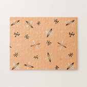 Sternexplosionen des Atomzeitalters Orange Puzzle (Horizontal)