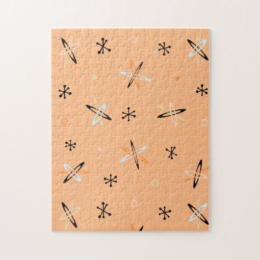 Sternexplosionen des Atomzeitalters Orange Puzzle (Vertikal)